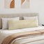 Sofapuder 2 pcs Creme 145 x 40 cm Stof