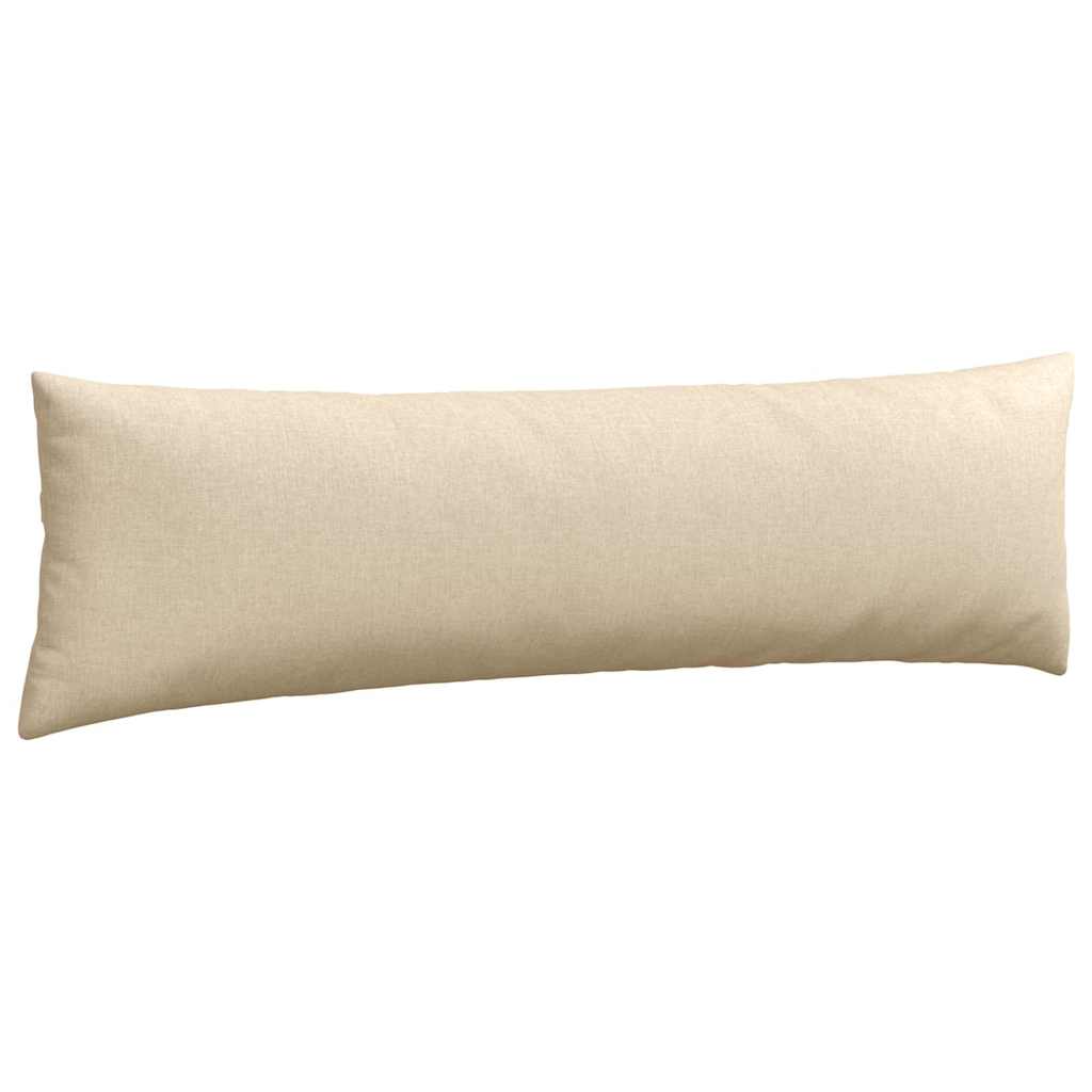 Sofapuder 2 pcs Creme 145 x 40 cm Stof