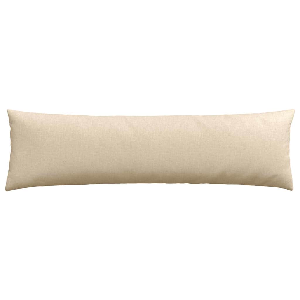 Sofapuder 2 pcs Creme 145 x 40 cm Stof