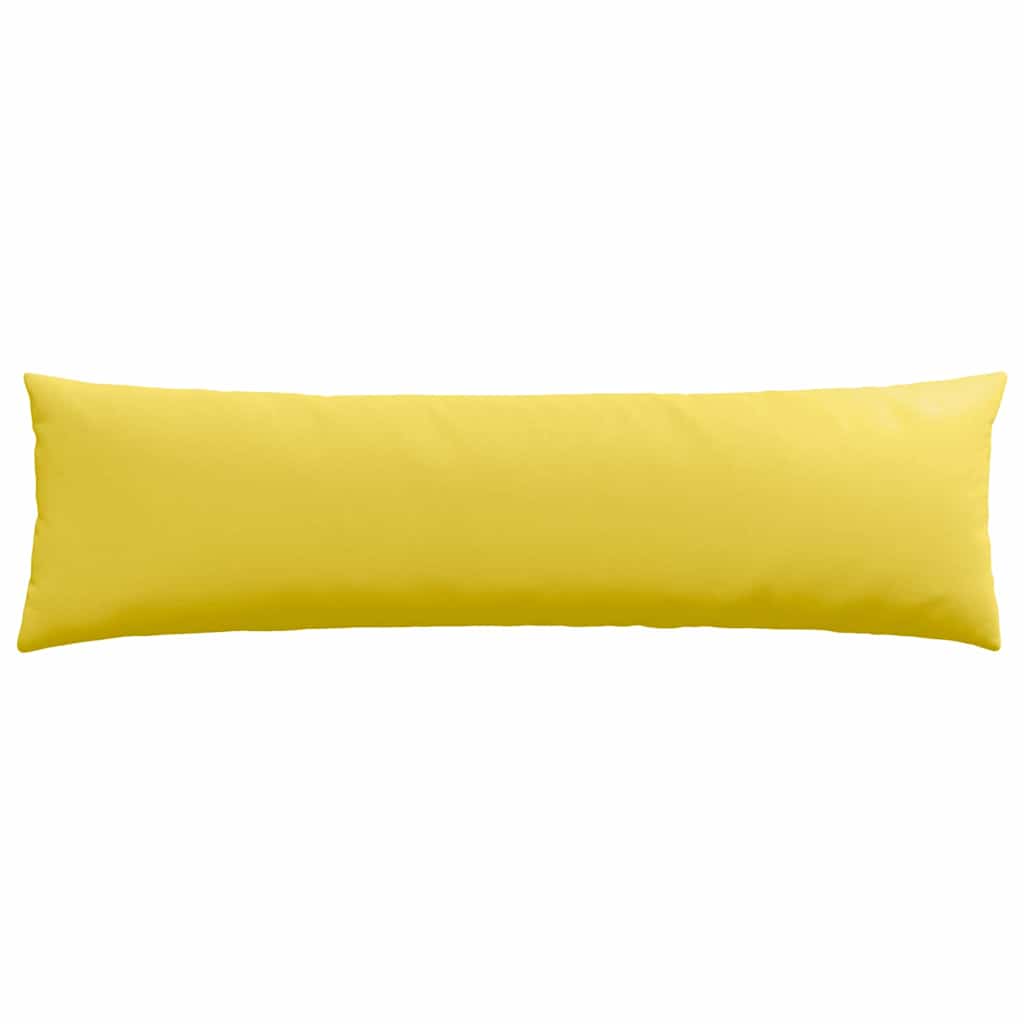 Sofapuder 2 pcs Lys Gul 145 x 40 cm Stof