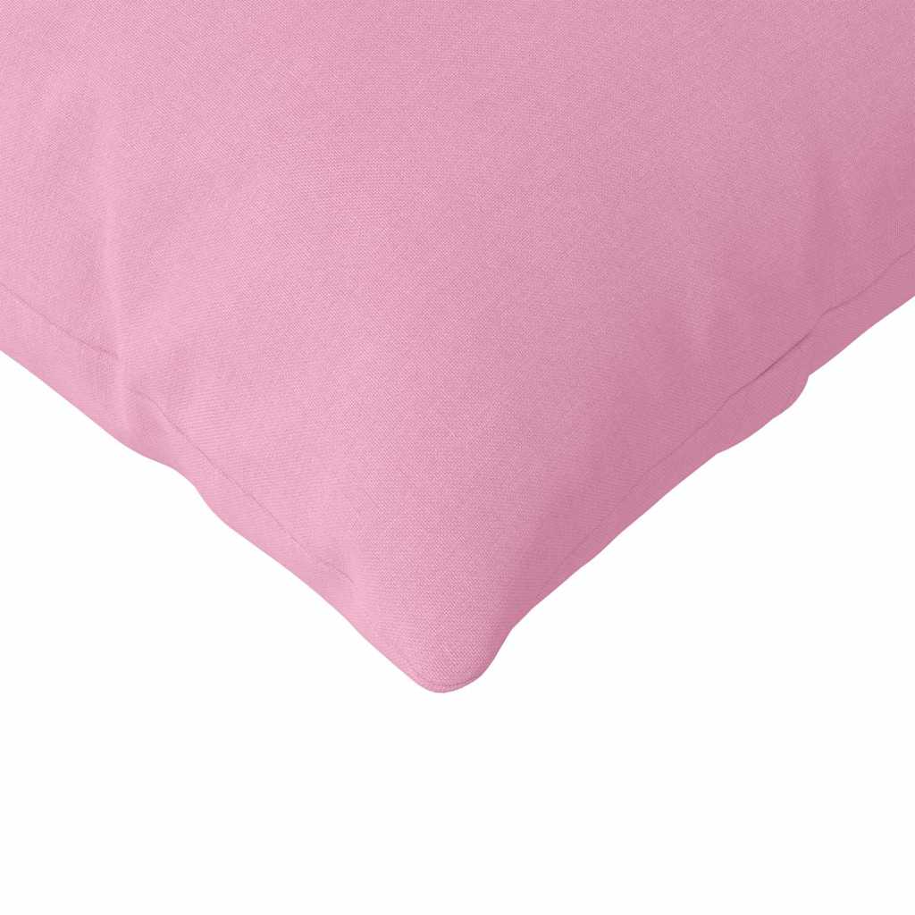 Sofapuder 2 pcs Lyserød 145 x 40 cm Stof