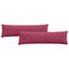 Sofapuder 2 pcs Vinrød 145 x 40 cm Velourstof