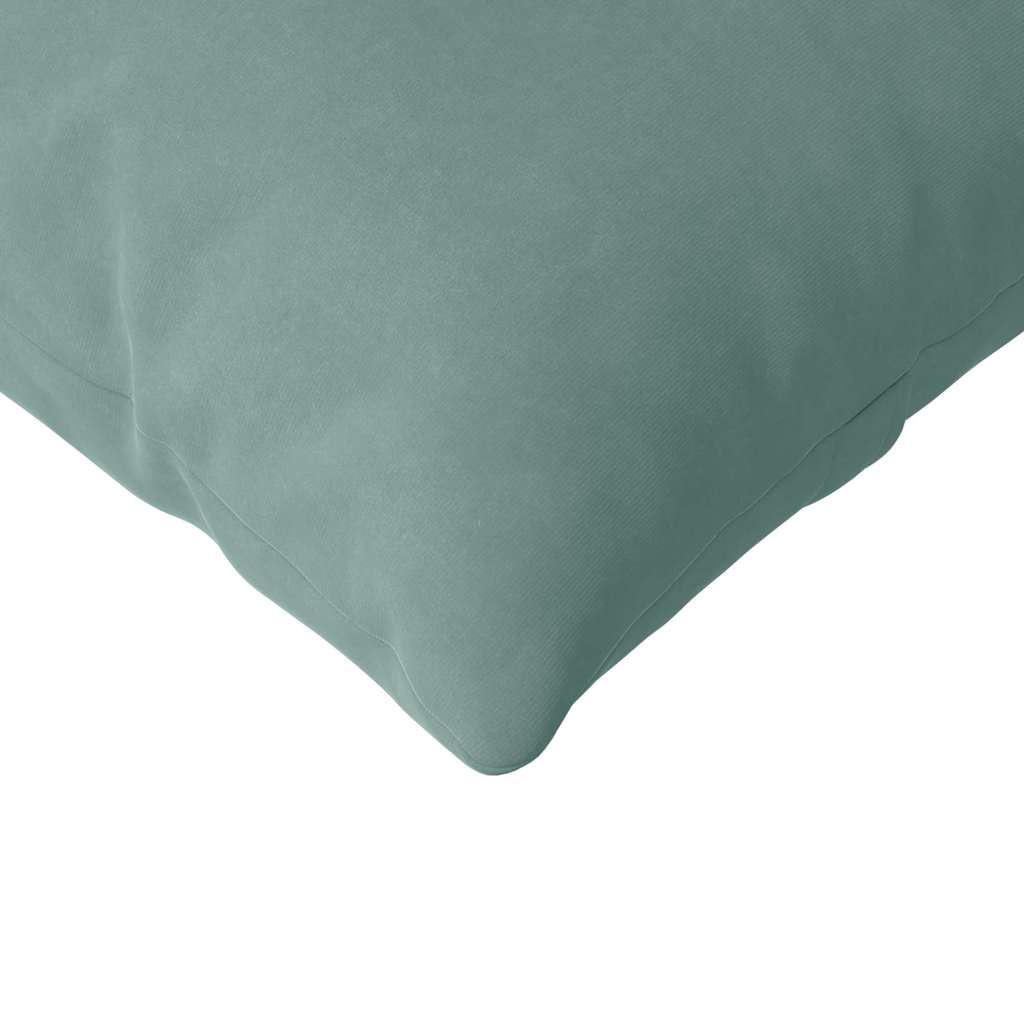 Sofapuder 2 pcs Havgrøn 145 x 40 cm Velourstof