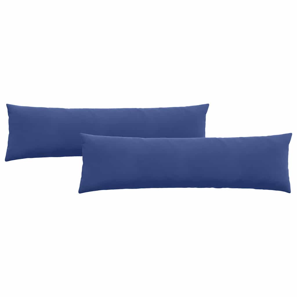 Sofapuder 2 pcs Politi blå 145 x 40 cm Velourstof