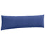Sofapuder 2 pcs Politi blå 145 x 40 cm Velourstof