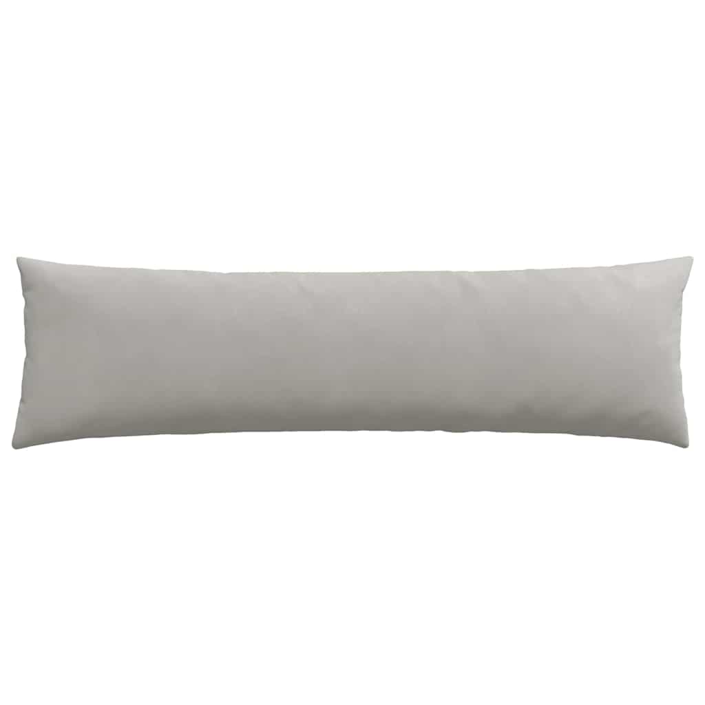 Sofapuder 2 pcs Lysegrå 145 x 40 cm Stof
