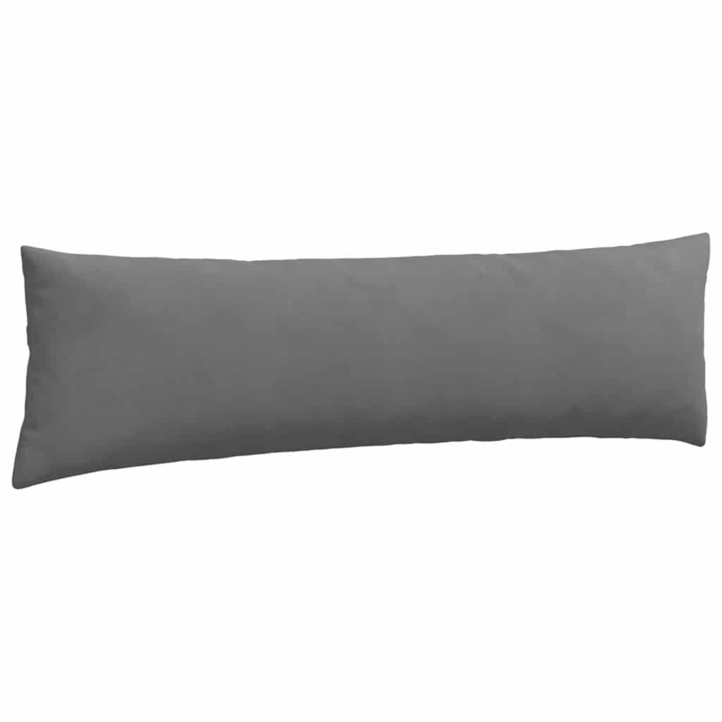 Sofapuder 2 pcs Mørkegrå 145 x 40 cm Stof