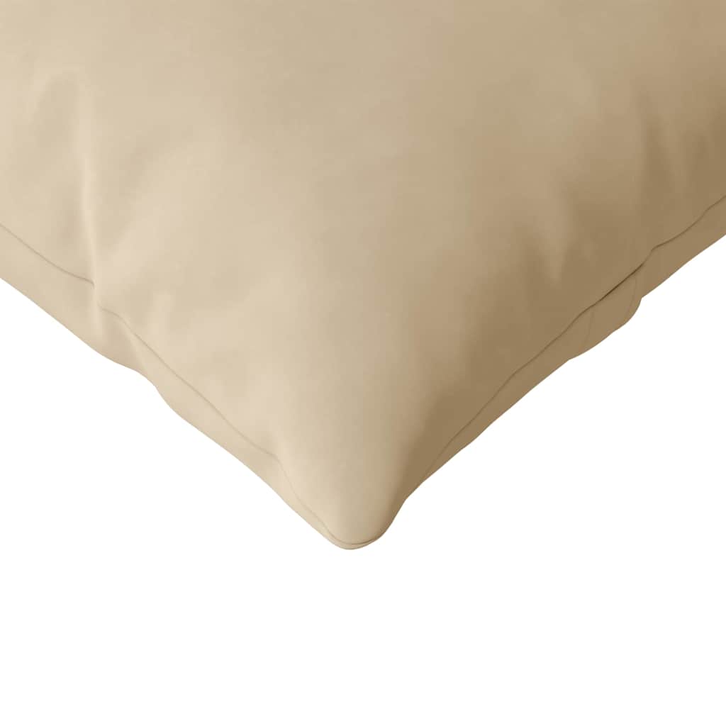Sofapuder 2 pcs Creme 145 x 40 cm Stof