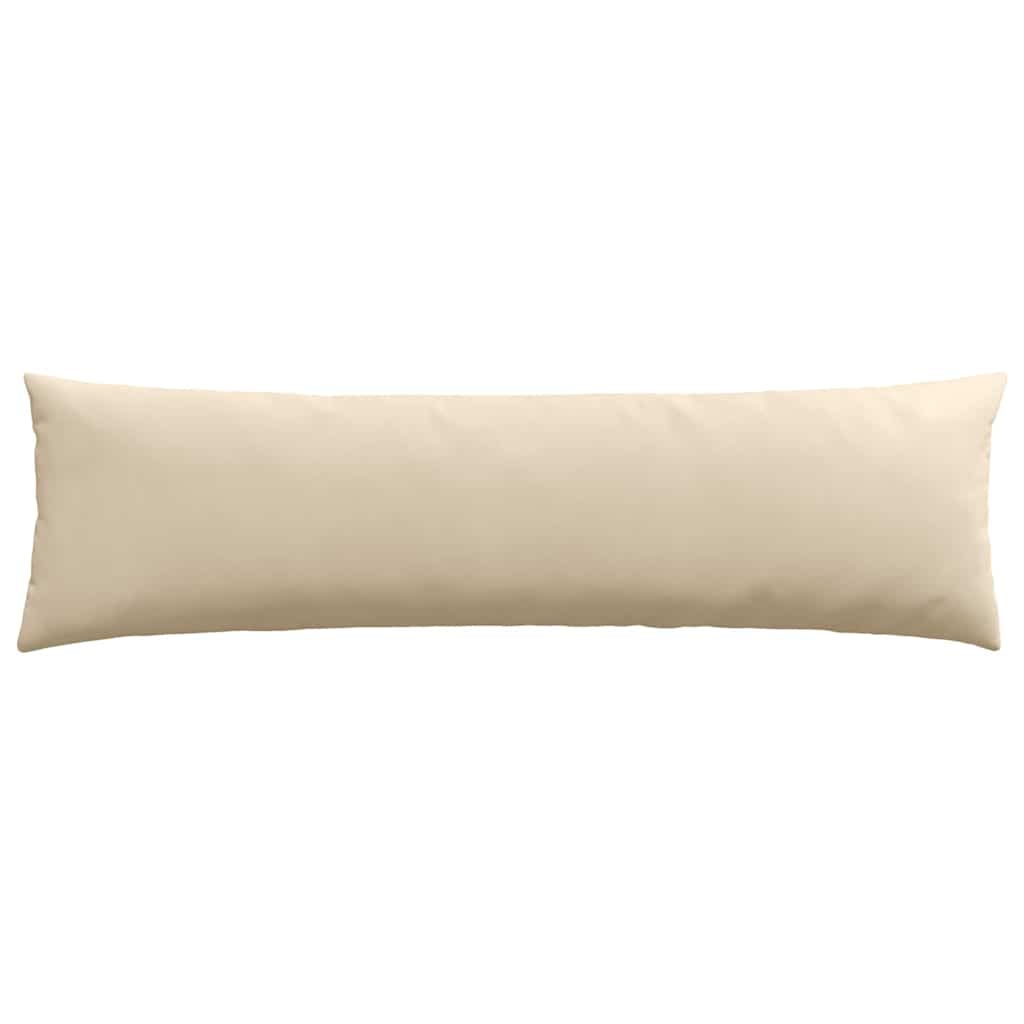 Sofapuder 2 pcs Creme 145 x 40 cm Stof