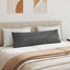 Sofapuder 2 pcs Mørkegrå 145 x 40 cm Velourstof