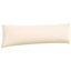 Sofapuder 2 pcs Creme 145 x 40 cm Velourstof