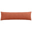 Sofapuder 2 pcs Rød orange 145 x 40 cm Velourstof