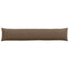 Sofapuder 2 pcs Brun 200 x 40 cm Stof