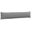 Sofapuder 2 pcs Gråbrun 200 x 40 cm Stof