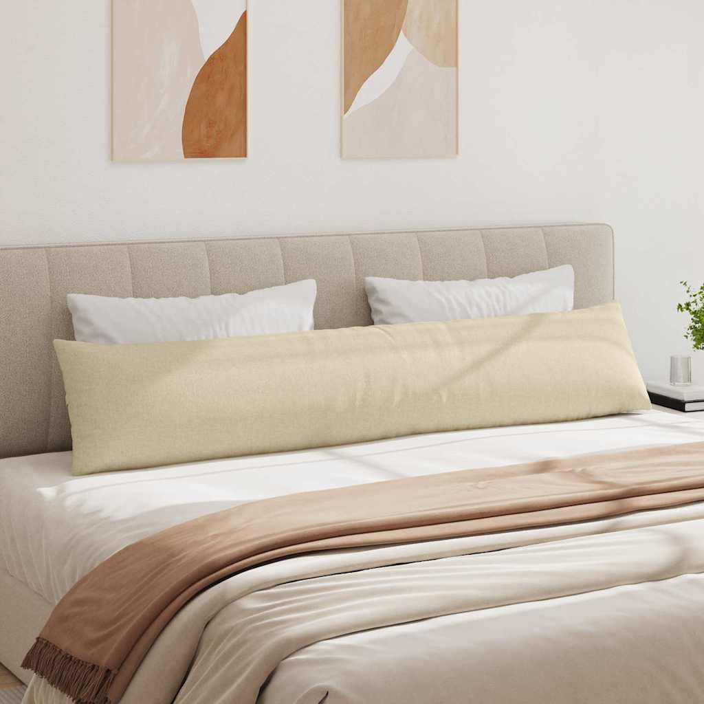 Sofapuder 2 pcs Creme 200 x 40 cm Stof