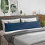 Sofapuder 2 pcs Blå 200 x 40 cm Stof