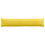 Sofapuder 2 pcs Lys Gul 200 x 40 cm Stof