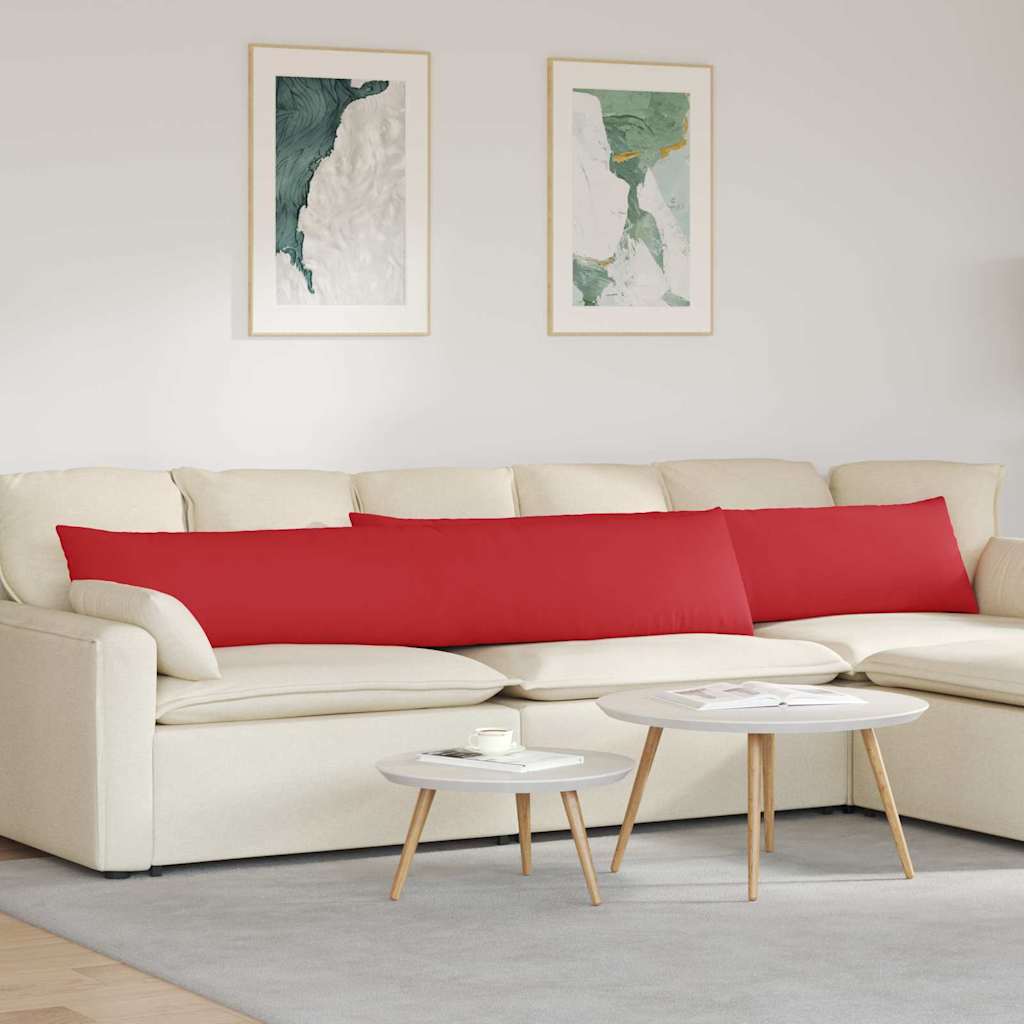 Sofapuder 2 pcs Rød 200 x 40 cm Stof