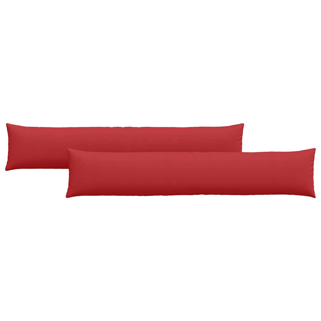 Sofapuder 2 pcs Rød 200 x 40 cm Stof