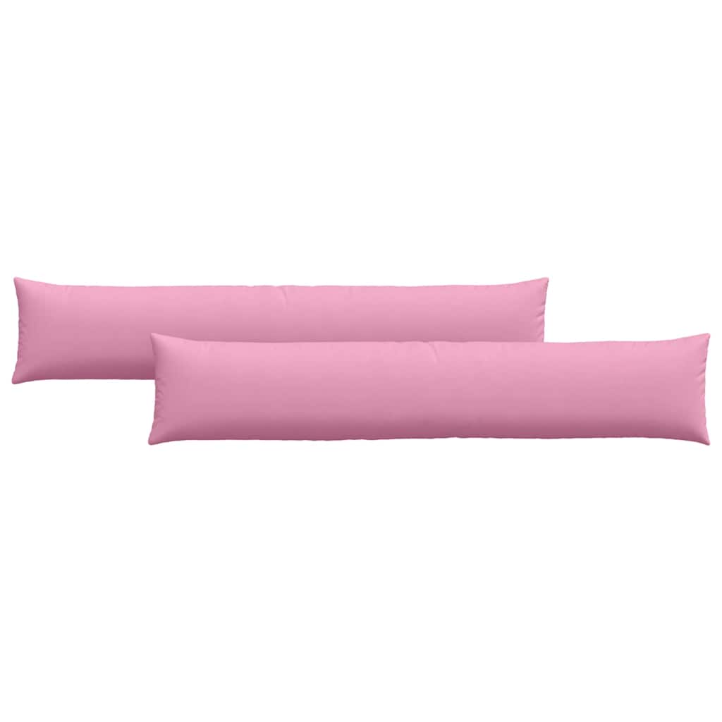 Sofapuder 2 pcs Lyserød 200 x 40 cm Stof