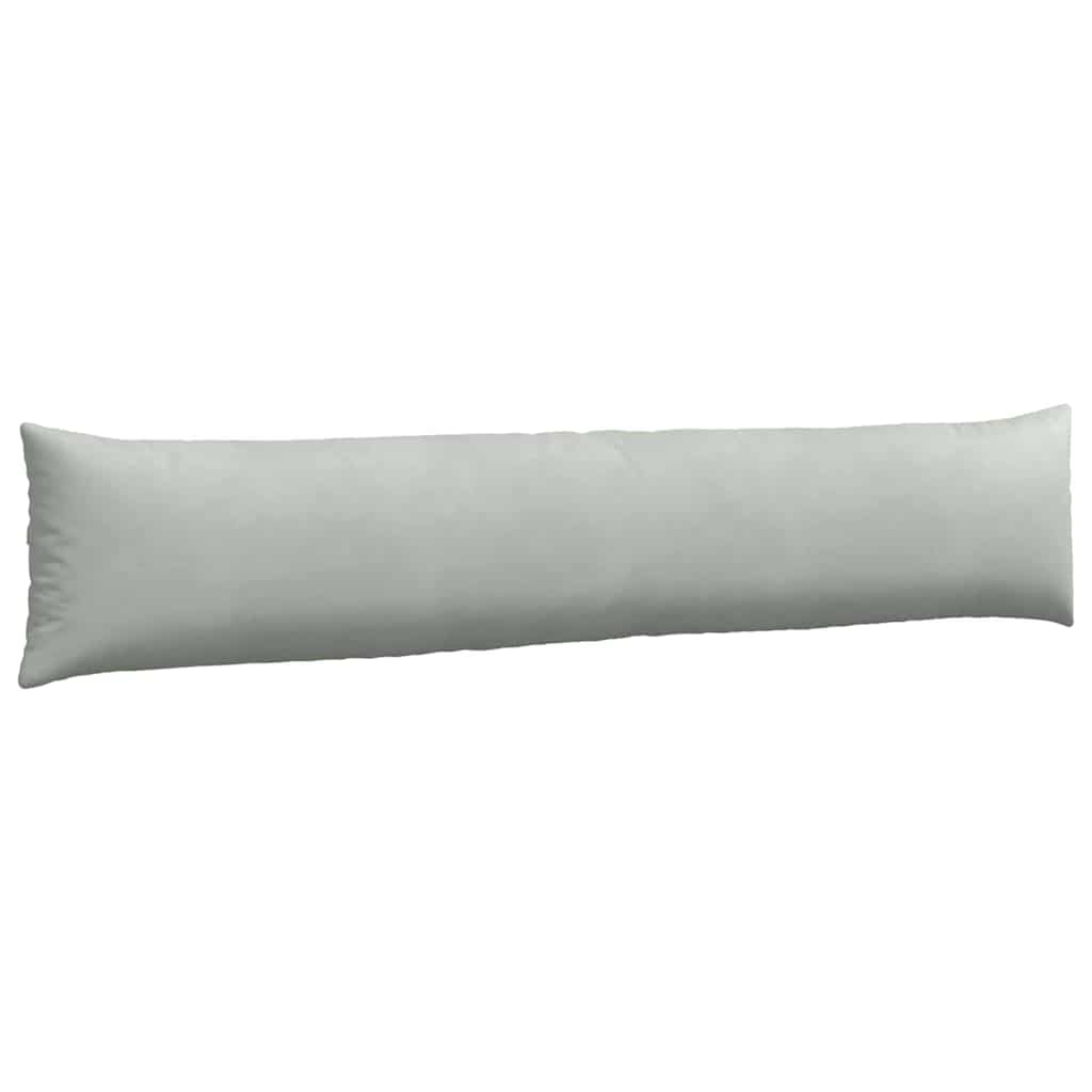 Sofapuder 2 pcs Lysegrå 200 x 40 cm Velourstof