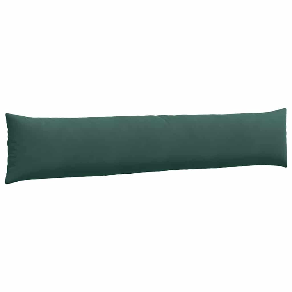 Sofapuder 2 pcs Mørkegrøn 200 x 40 cm Velourstof
