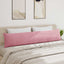 Sofapuder 2 pcs Lyserød 200 x 40 cm Velourstof