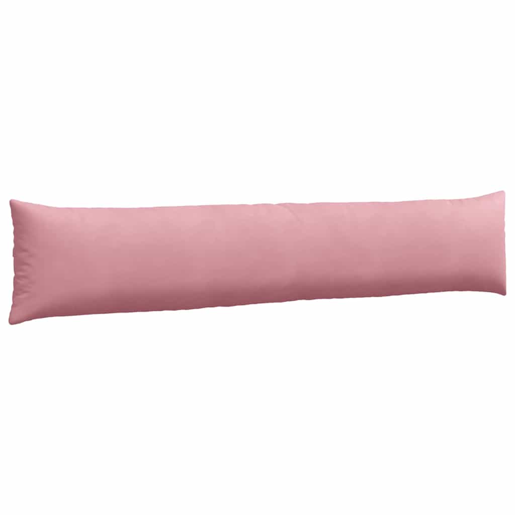 Sofapuder 2 pcs Lyserød 200 x 40 cm Velourstof