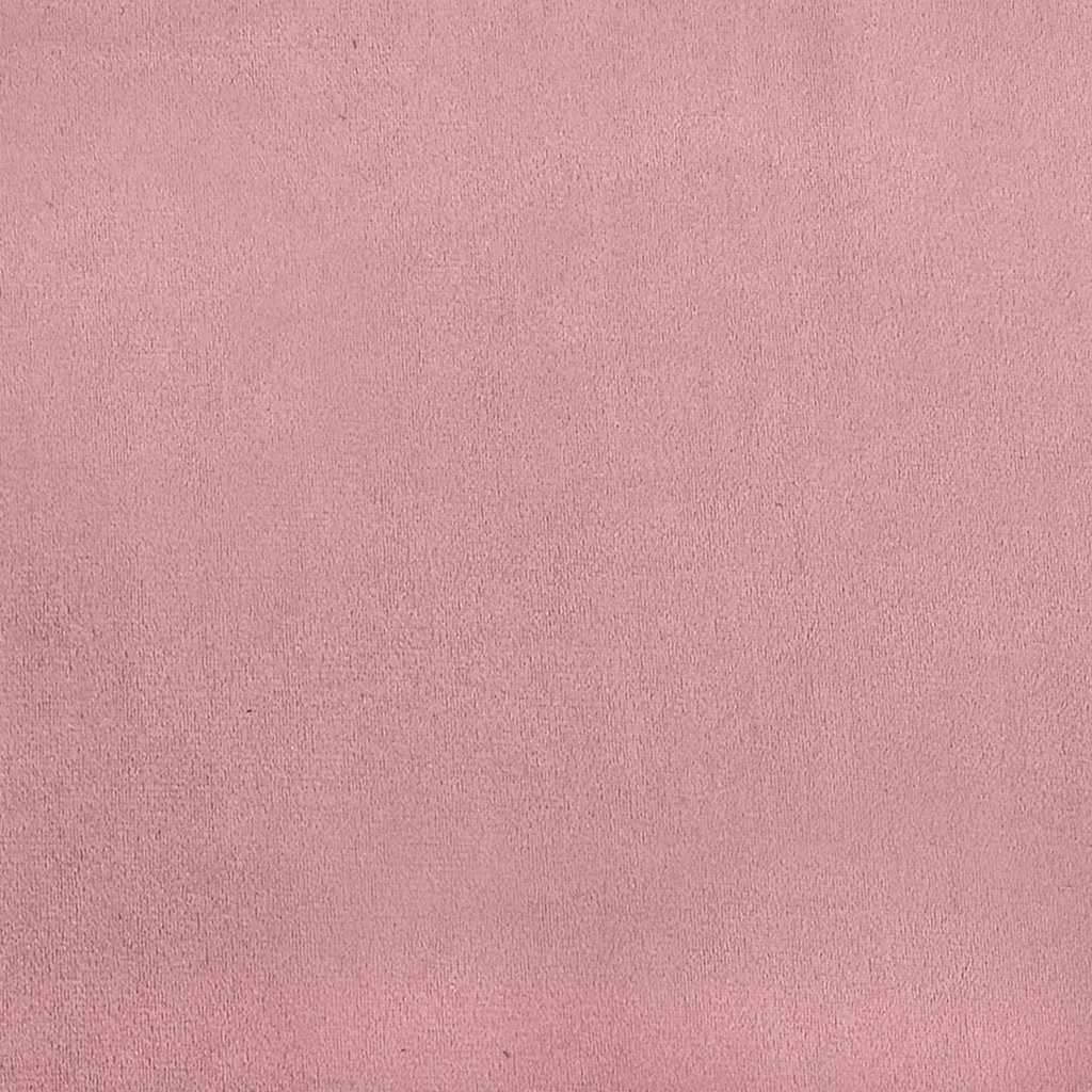 Sofapuder 2 pcs Lyserød 200 x 40 cm Velourstof