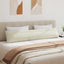 Sofapuder 2 pcs Creme 200 x 40 cm Velourstof