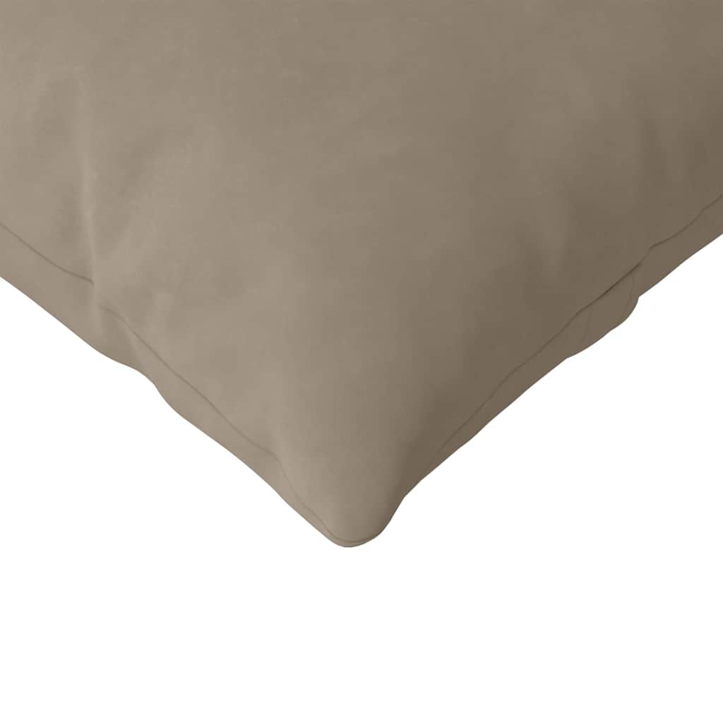 Sofapuder 2 pcs Gråbrun 200 x 40 cm Stof
