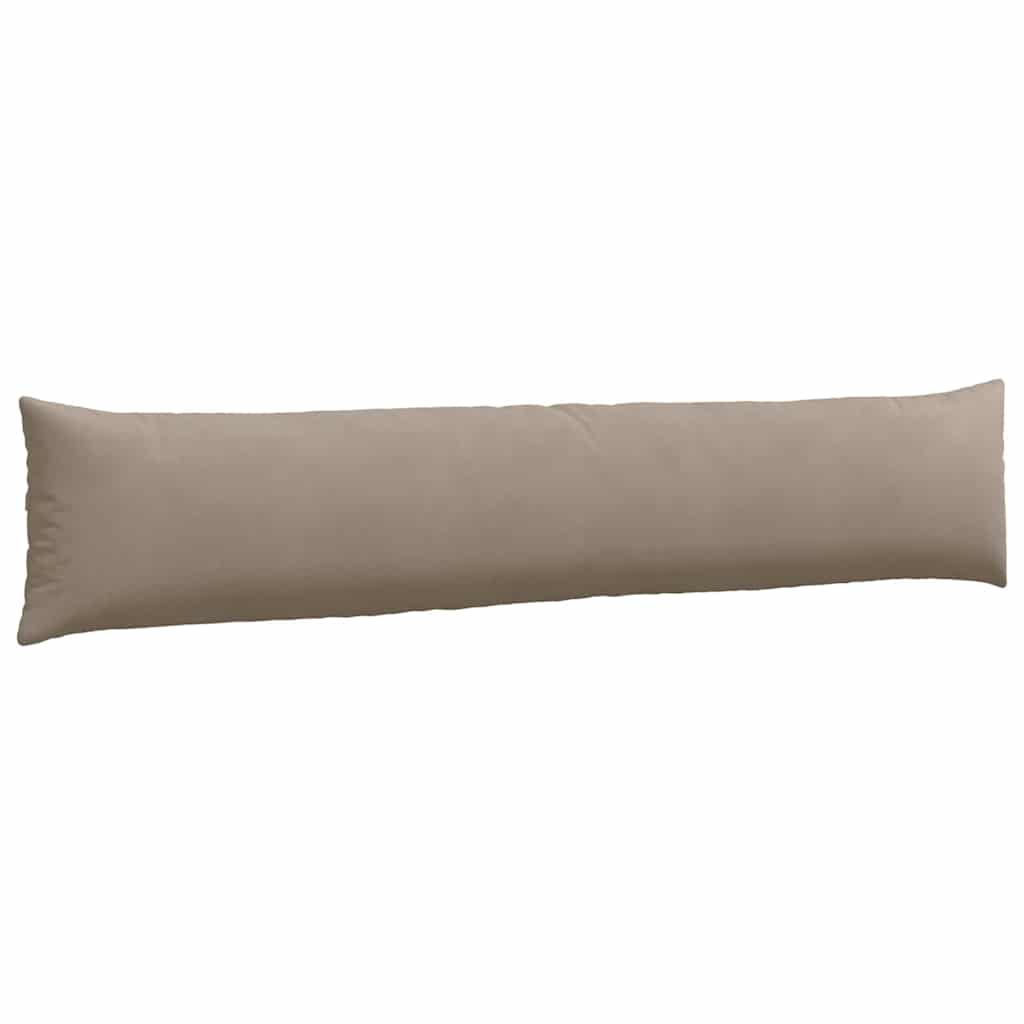 Sofapuder 2 pcs Gråbrun 200 x 40 cm Stof