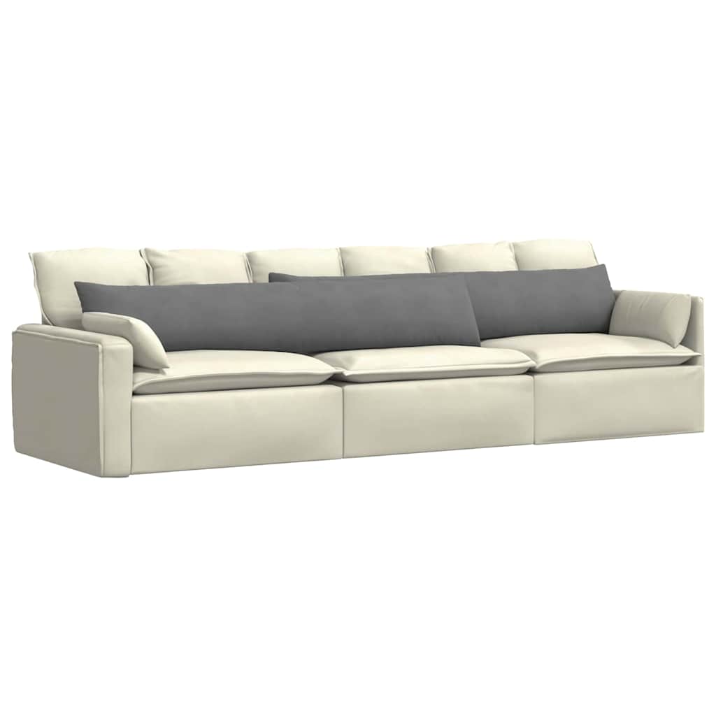 Sofapuder 2 pcs Mørkegrå 200 x 40 cm Stof