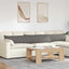 Sofapuder 2 pcs Lysegrå 200 x 40 cm Velourstof
