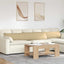 Sofapuder 2 pcs Grågrøn 200 x 40 cm Velourstof