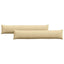 Sofapuder 2 pcs Grågrøn 200 x 40 cm Velourstof