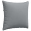 Sofapuder 2 pcs Lysegrå 45 x 45 cm Stof