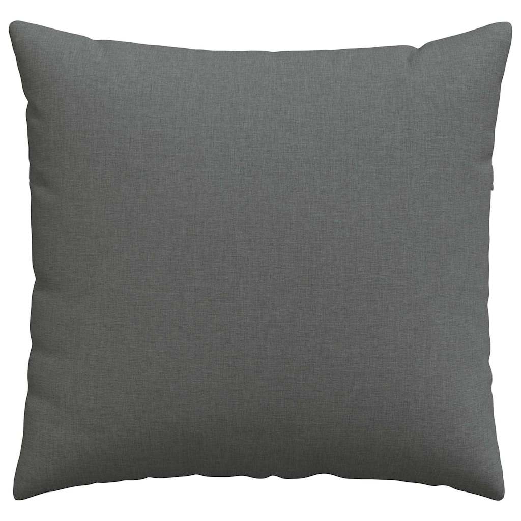Sofapuder 2 pcs Mørkegrå 45 x 45 cm Stof