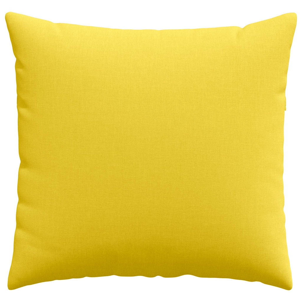 Sofapuder 2 pcs Lys Gul 45 x 45 cm Stof