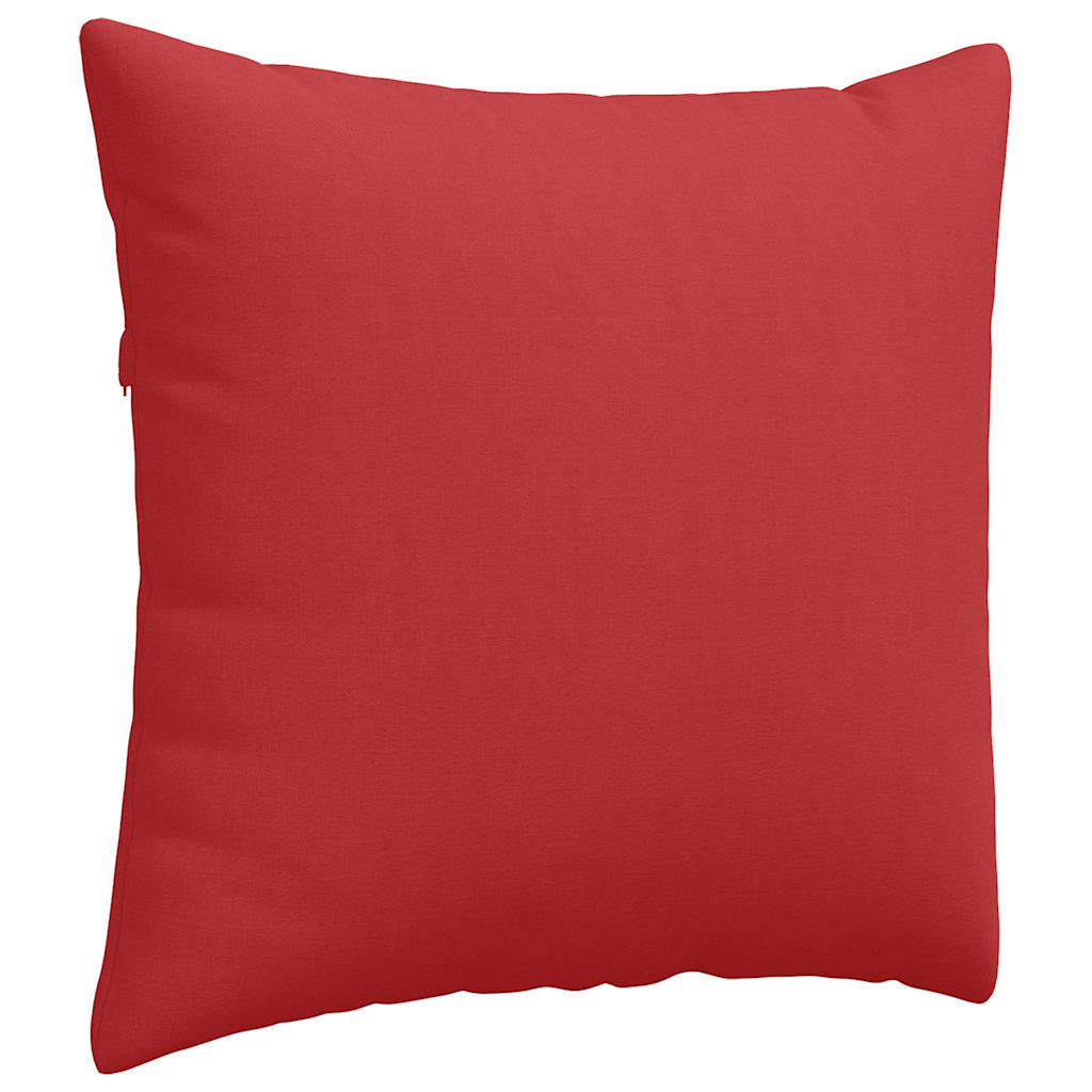 Sofapuder 2 pcs Rød 45 x 45 cm Stof