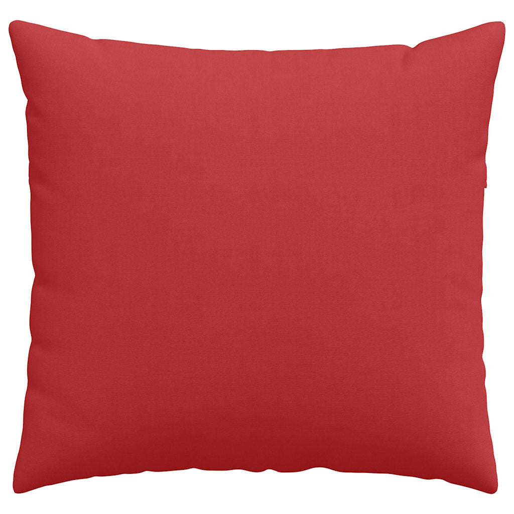 Sofapuder 2 pcs Rød 45 x 45 cm Stof