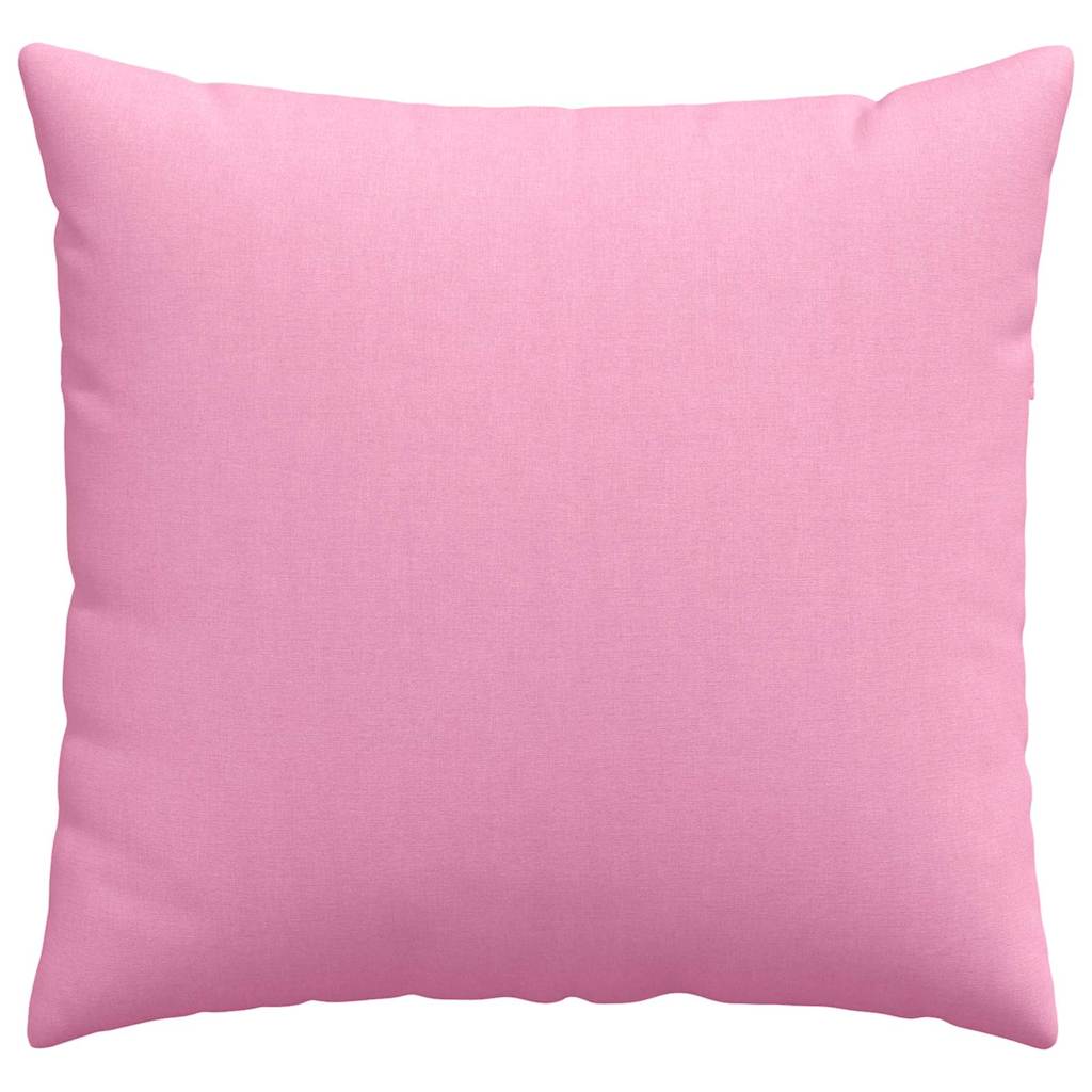 Sofapuder 2 pcs Lyserød 45 x 45 cm Stof