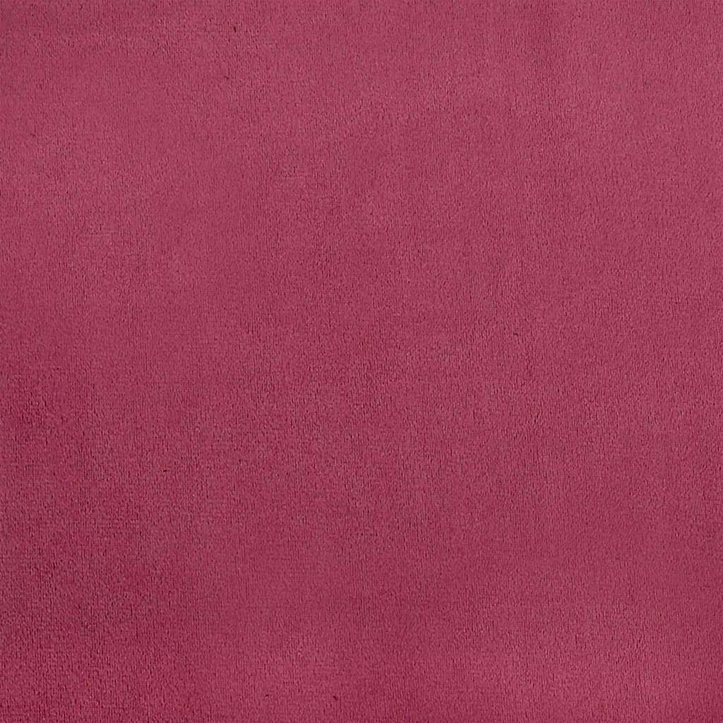 Sofapuder 2 pcs Vinrød 45 x 45 cm Velourstof
