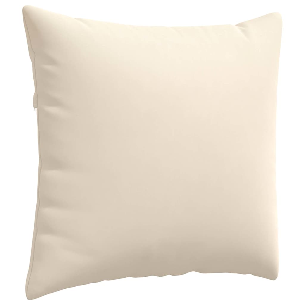 Sofapuder 2 pcs Beige 45 x 45 cm Stof