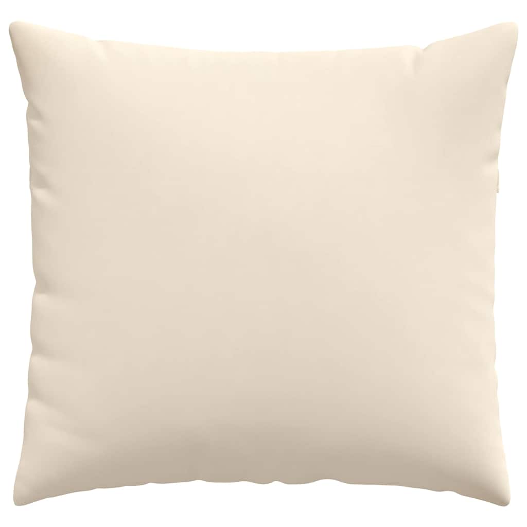 Sofapuder 2 pcs Beige 45 x 45 cm Stof