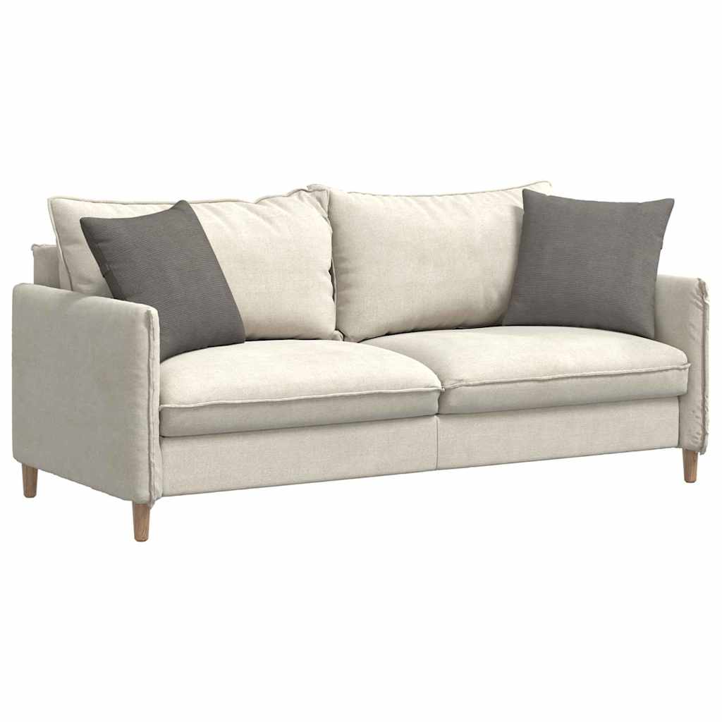 Sofapuder 2 pcs Lysegrå 45 x 45 cm Velourstof