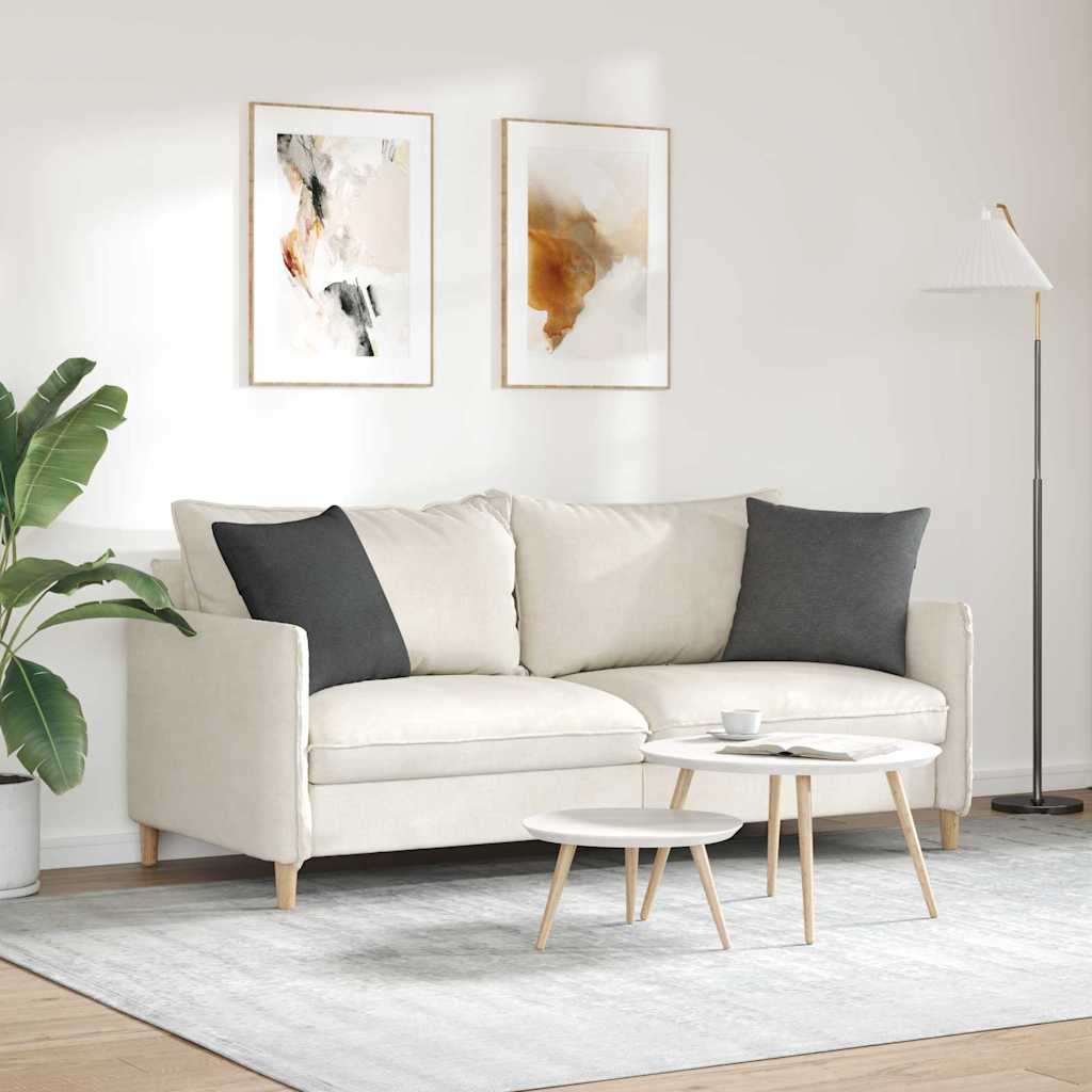 Sofapuder 2 pcs Mørkegrå 45 x 45 cm Velourstof