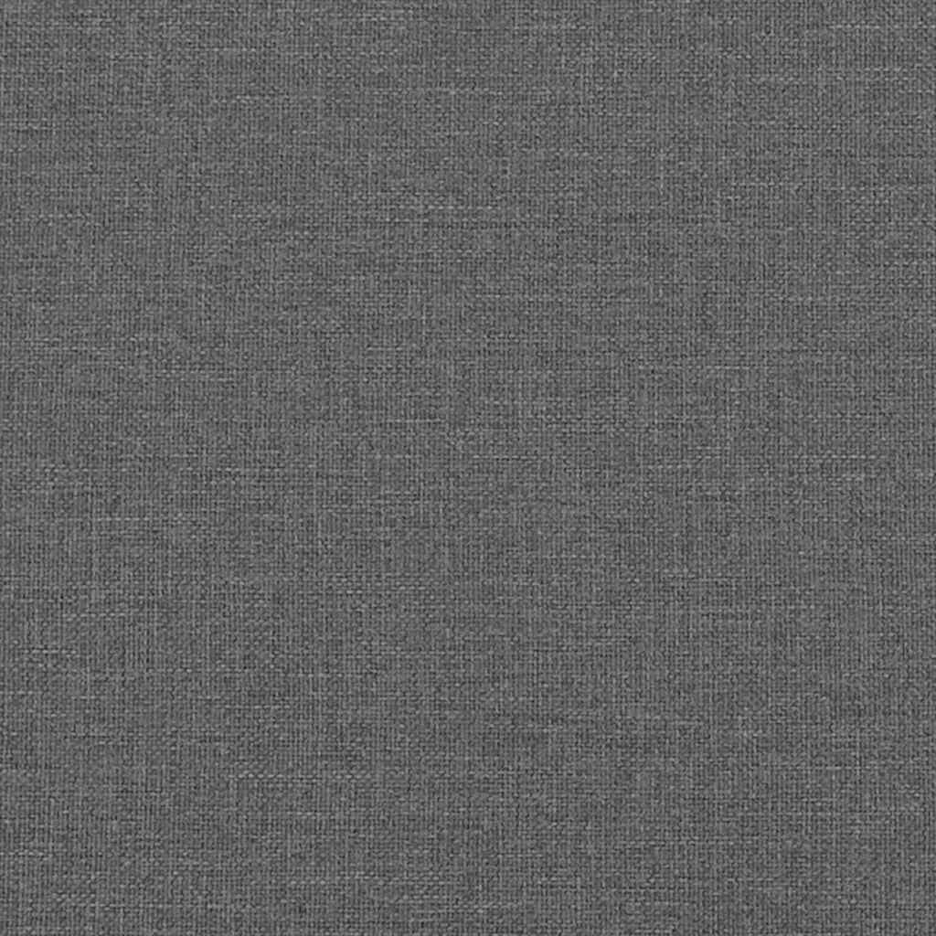 Sofapuder 2 pcs Mørkegrå 50 x 50 cm Stof