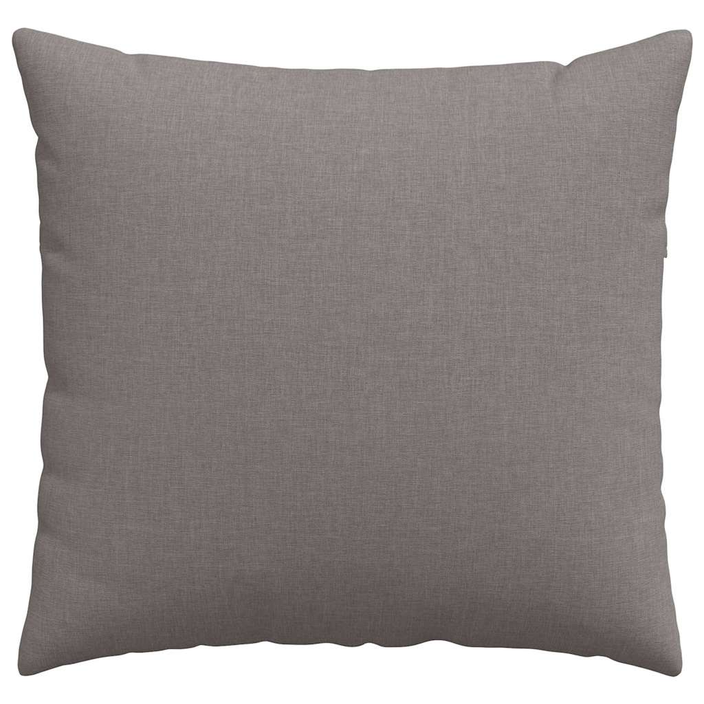 Sofapuder 2 pcs Gråbrun 50 x 50 cm Stof