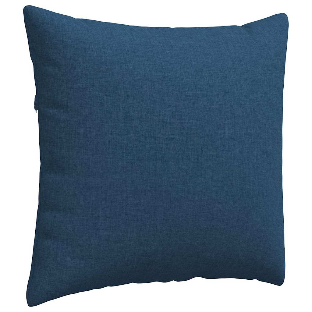 Sofapuder 2 pcs Blå 50 x 50 cm Stof
